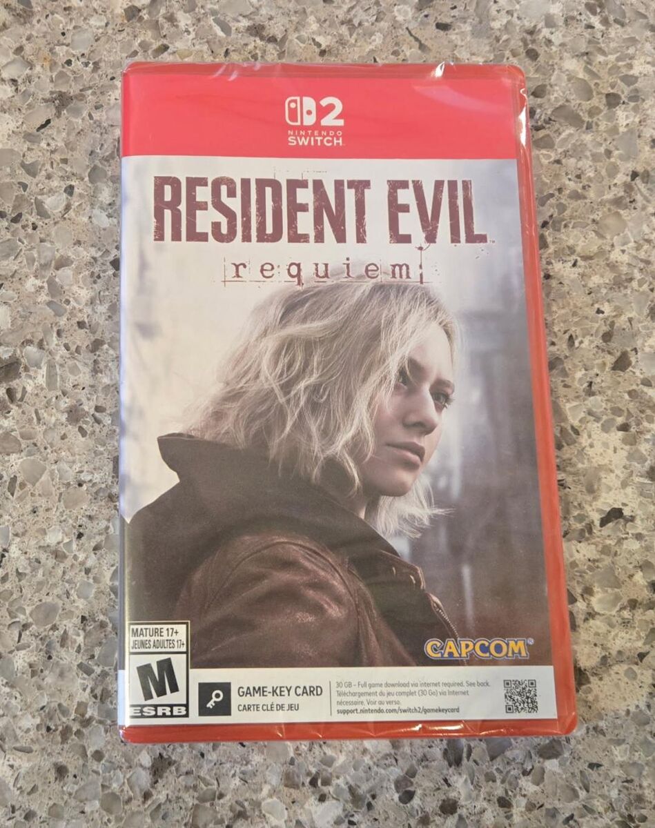 New Unopened Resident Evil Requiem for Nintendo Switch 2! Trades considered!