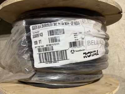 100ft Roll Of 6/4 Flexable Romex