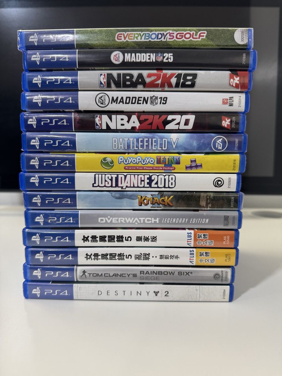 Ps4 / PlayStation 4 Games / Cleaned / $5 Each