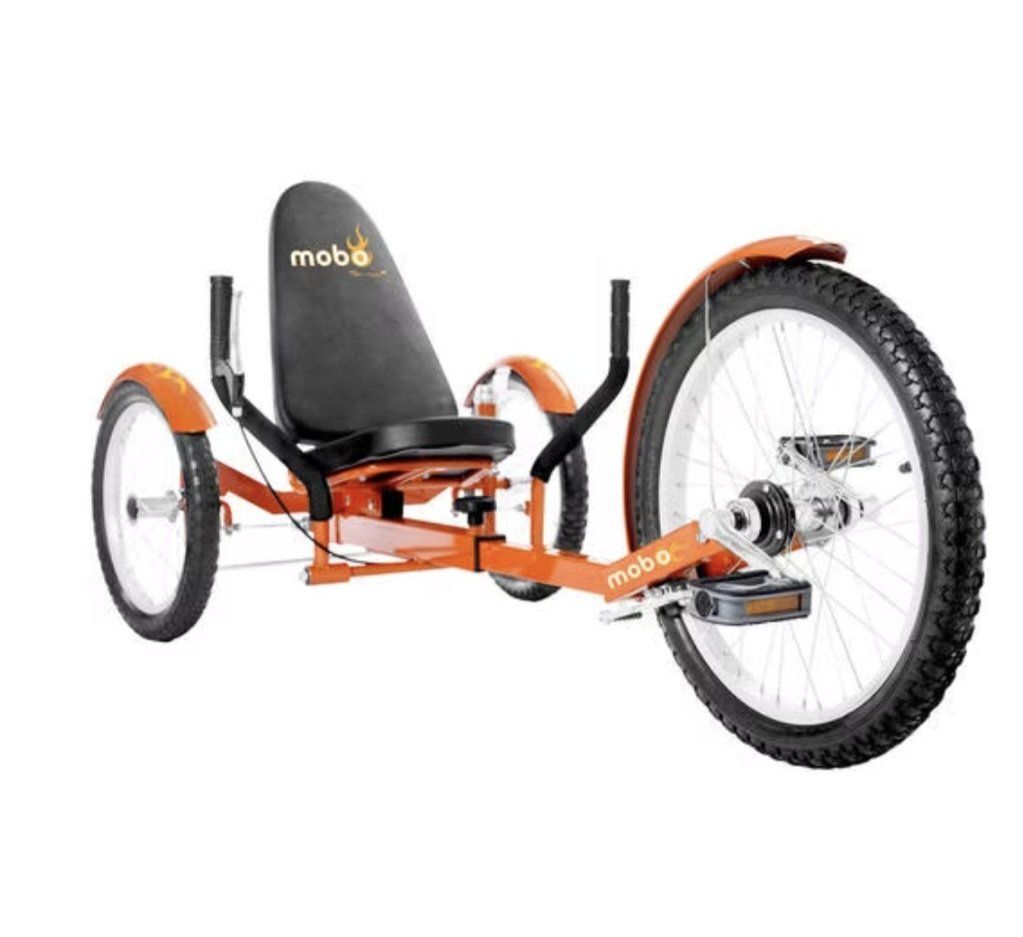 MOBO Triton Pro Adult Tricycle Orange. Excellent Conditions!