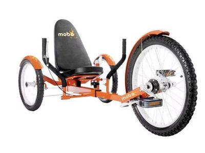 MOBO Triton Pro Adult Tricycle Orange. Excellent Conditions!