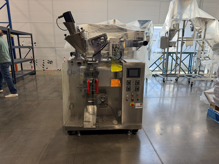 Two Wuhan MacWell Singe Lane Vertical Sachel Machines