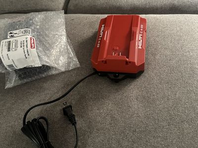 Hilti C 4-22 115V Battery Charger & B 22-55 Li-ion Battery Pack New Sealed