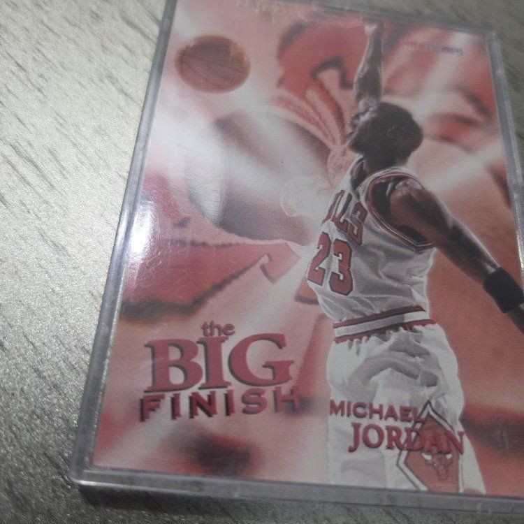 1994-95 Fleer NBA Hoops The Big Finish Michael Jordan #BF1 Chicago Bulls Card new