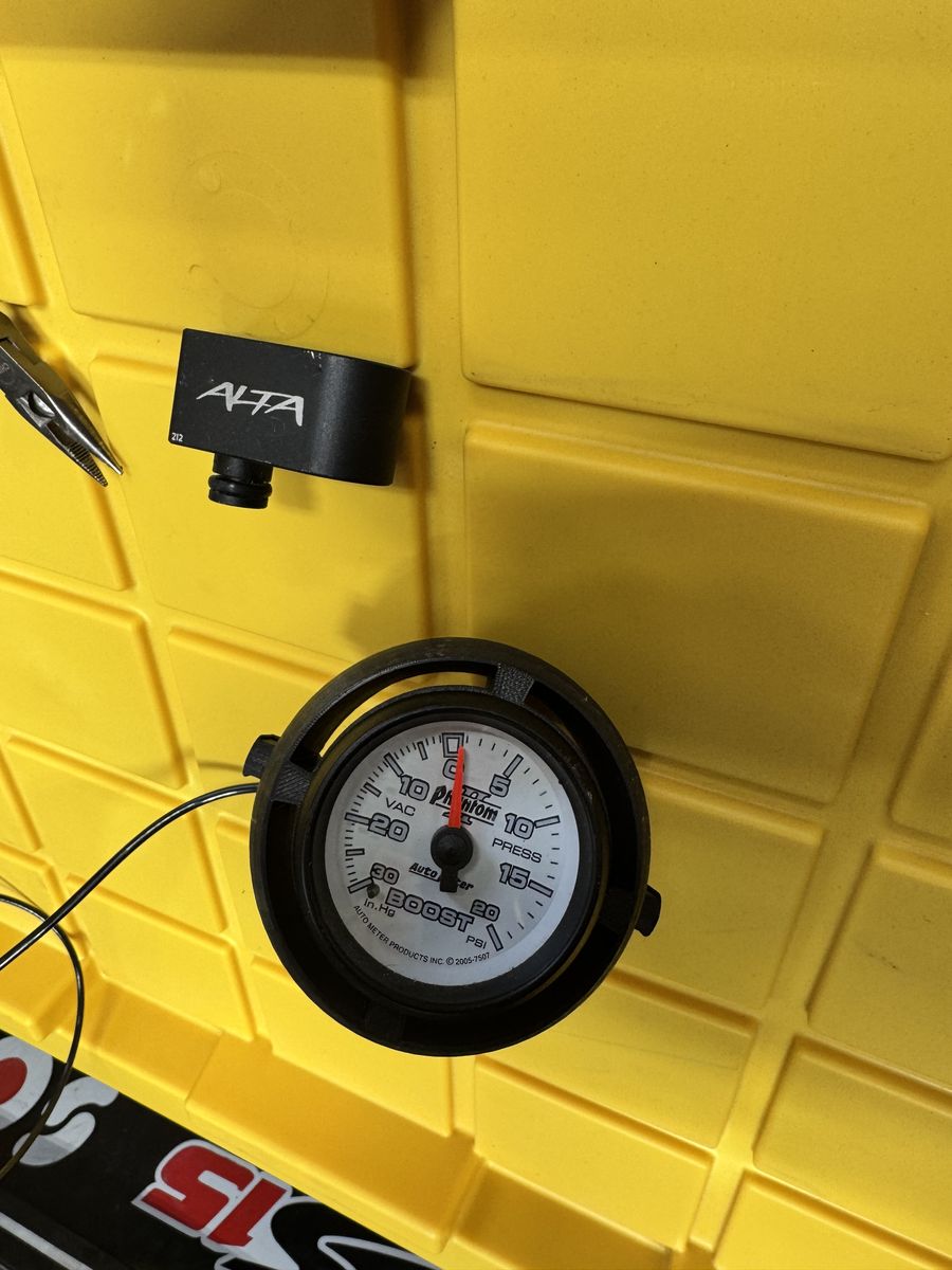 R56 S Vent Boost Guage