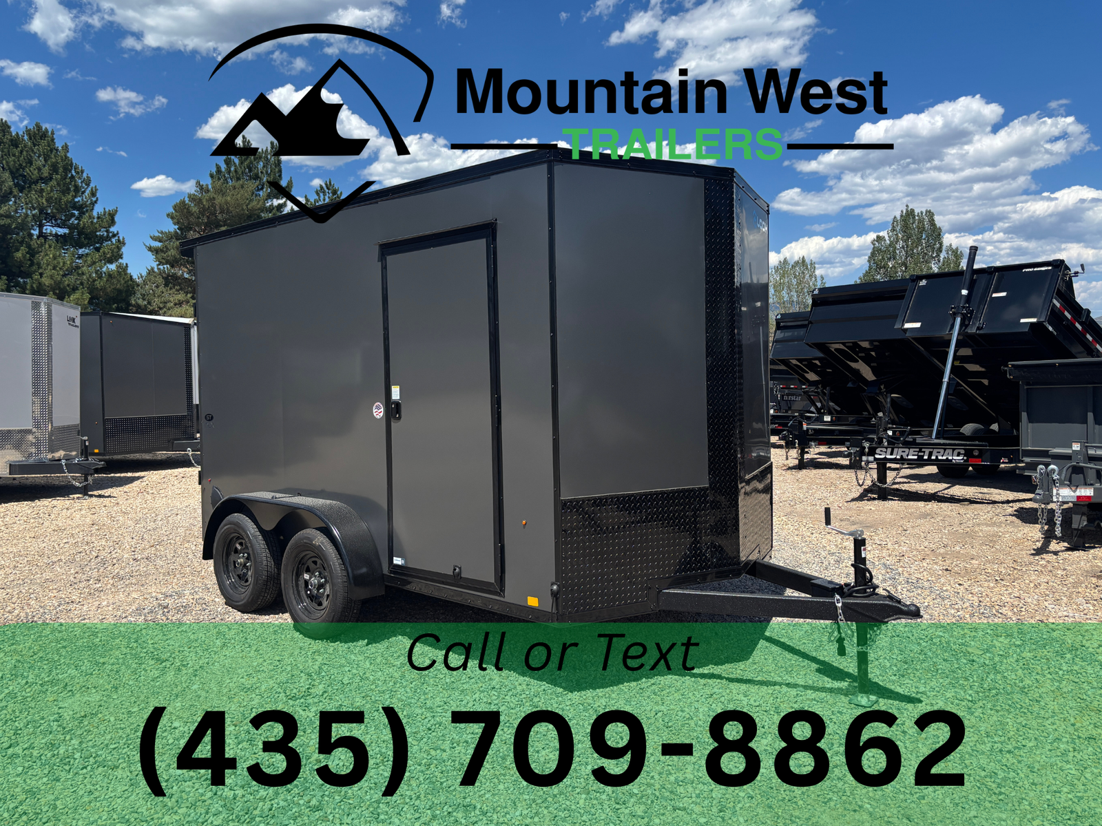 2027 Look Trailers ST DLX 7X12 Enclosed Cargo Trailer