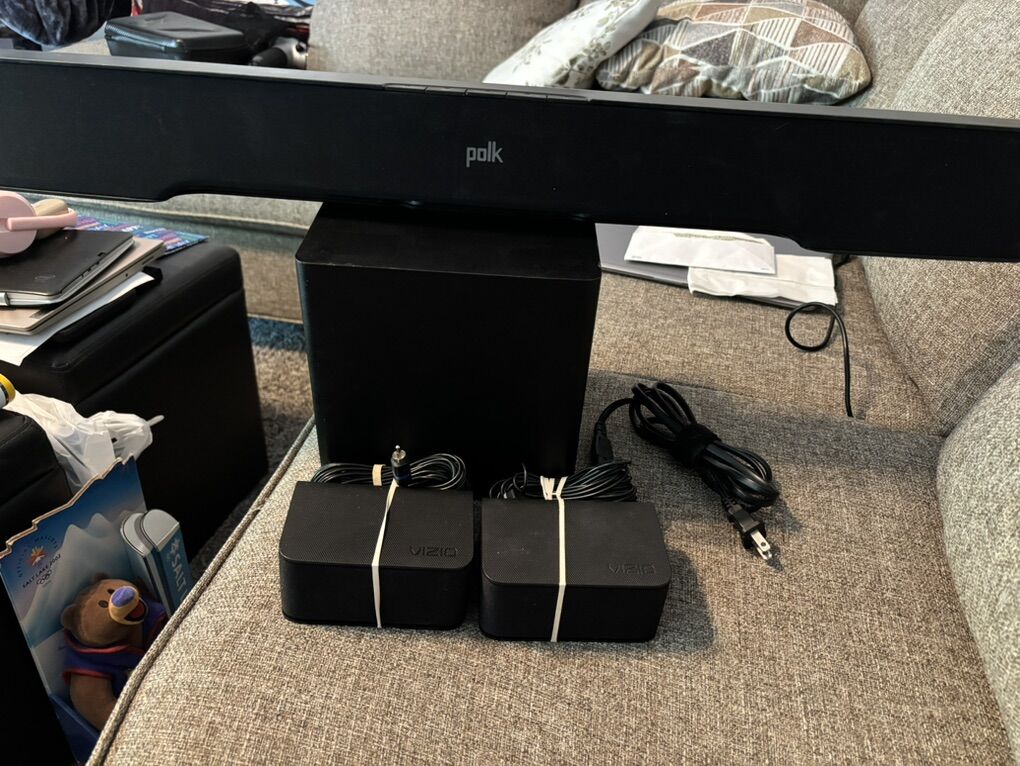 Vizio/polk Surround Sound Set Up