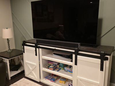 Custom Farmhouse TV Stand