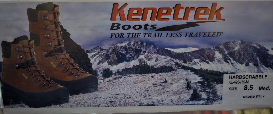 Kenetrek Hardscrabble ST Boots - Men's Size 8.5 Medium - Steel Toe, Waterproof, Non-Insulated