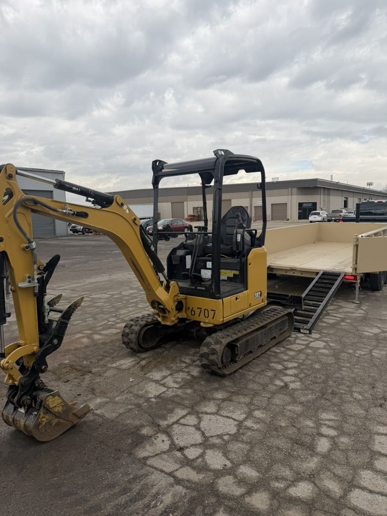 Cat 302 Mini Excavator for Rent - 4,000 lb Excavator - Utah Delivery