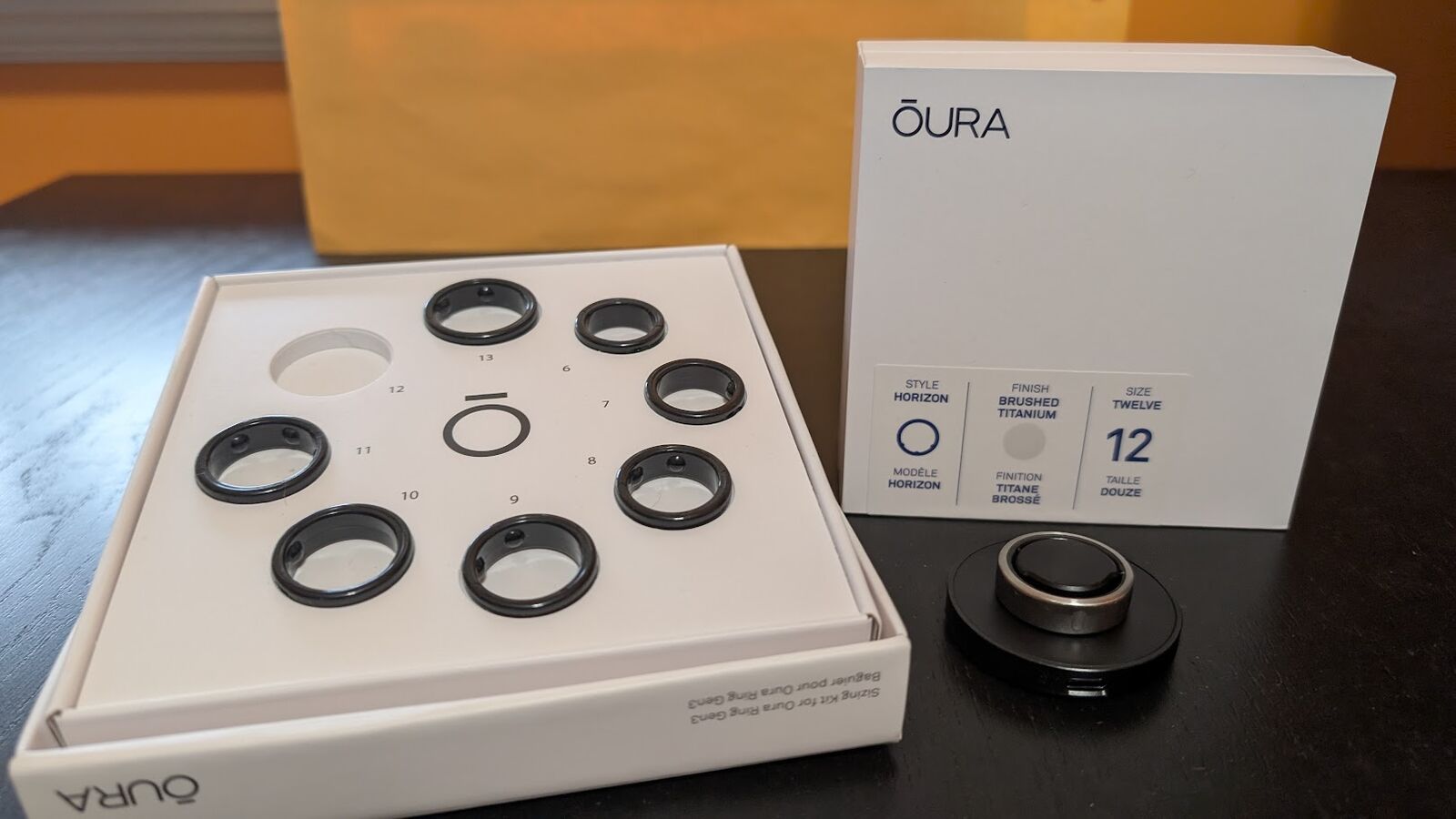 Oura Gen3 Fitness Ring, Size 12