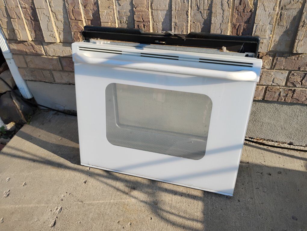 GE Spectra Glass Top Oven Door Glass Front 29.5" x 25"