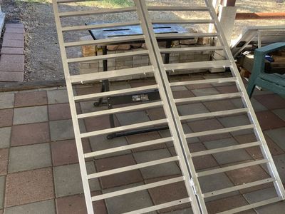 Aluminum Folding Loading Ramp for ATVs and Equipment