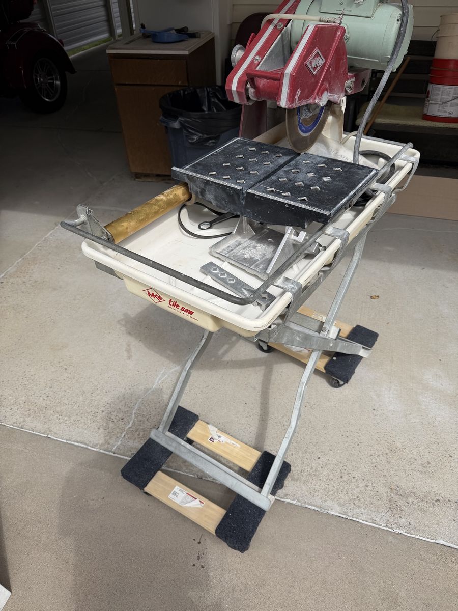 Ceramic tile cutter!