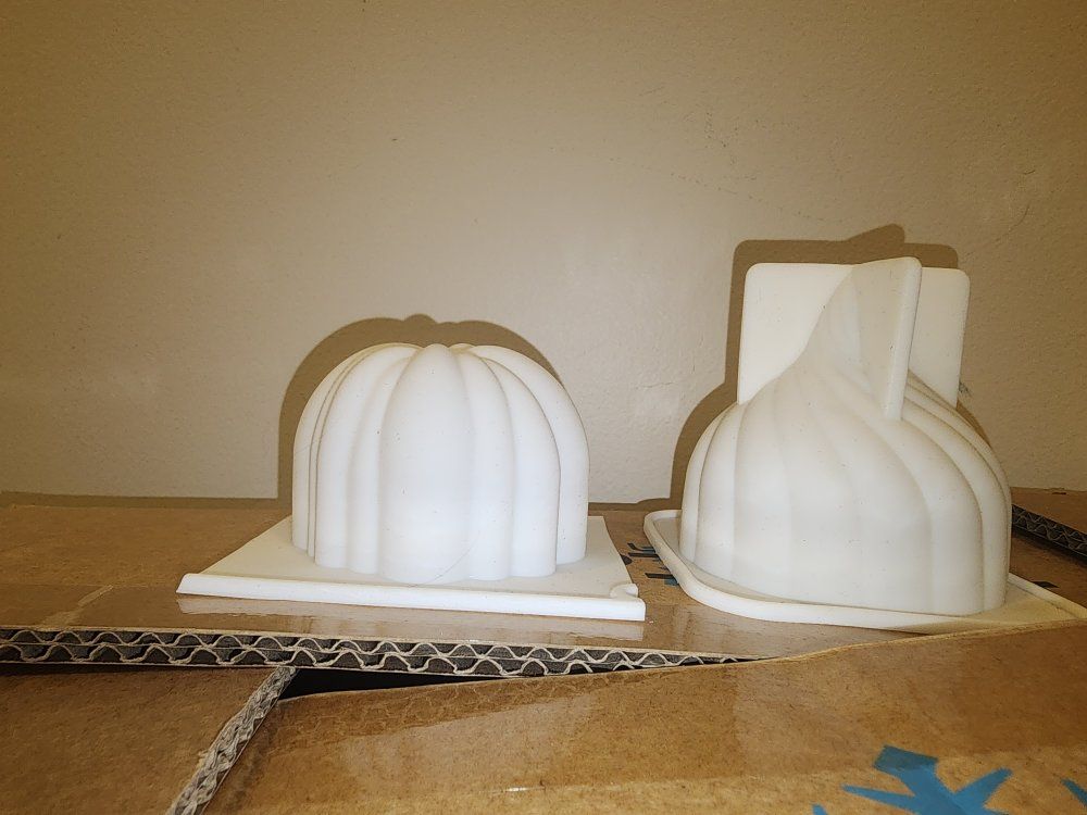 Set of Two Silicone Molds