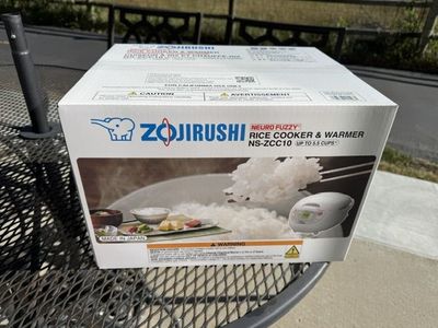Zojirushi Neuro Fuzzy Rice Cooker NS-ZCC10 – NEW Factory Sealed – Made in Japan