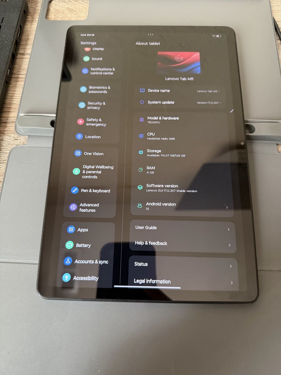 Lenovo Tablet M11
