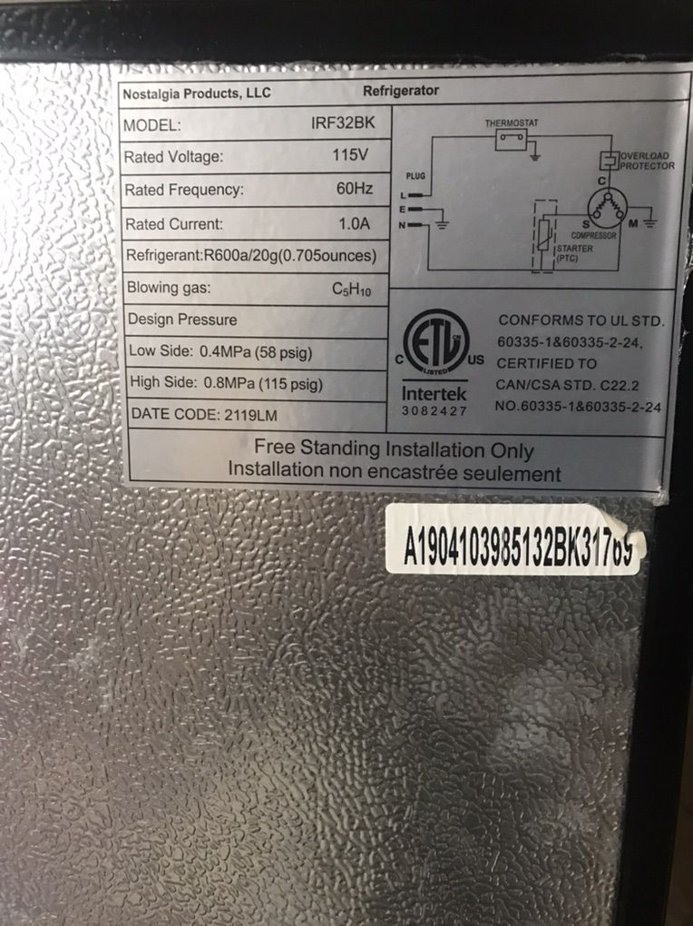 Mini Fridge, Not Working