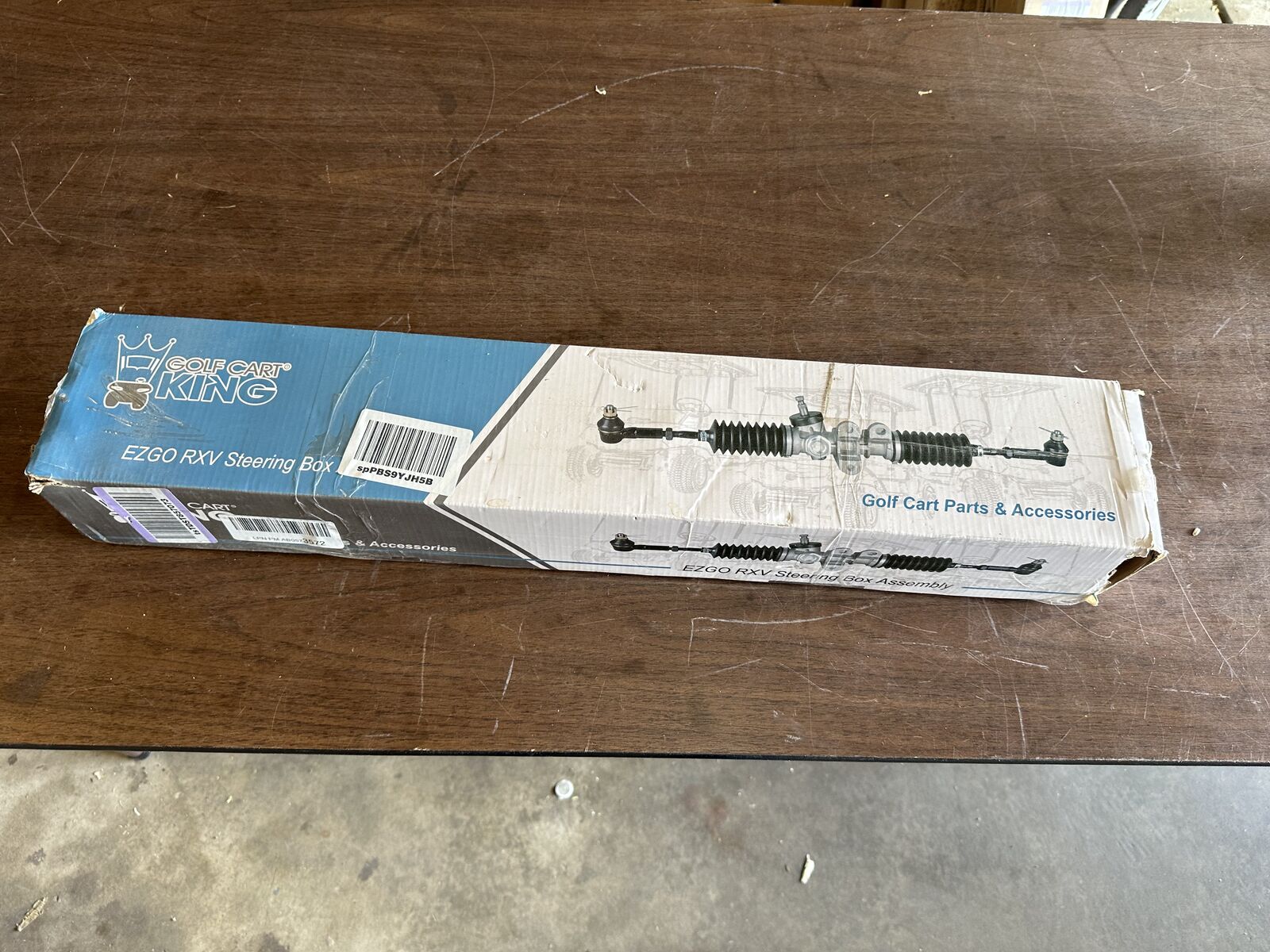EZGO RV 2008-Up Golf Cart Steering Gear Box Assembly — New