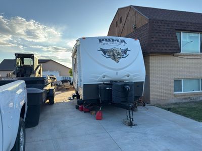 Puma Unleashed by Palomino Toy Hauler Travel Trailer - Great Condition