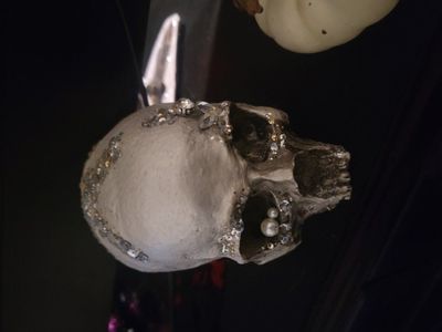 Silver skull
