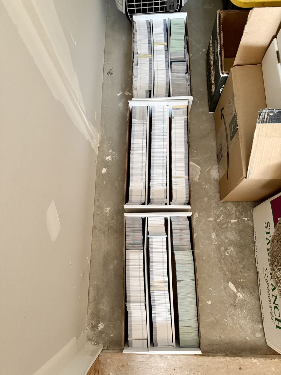 Entire Sports Card Collection ~ 50,000 cards