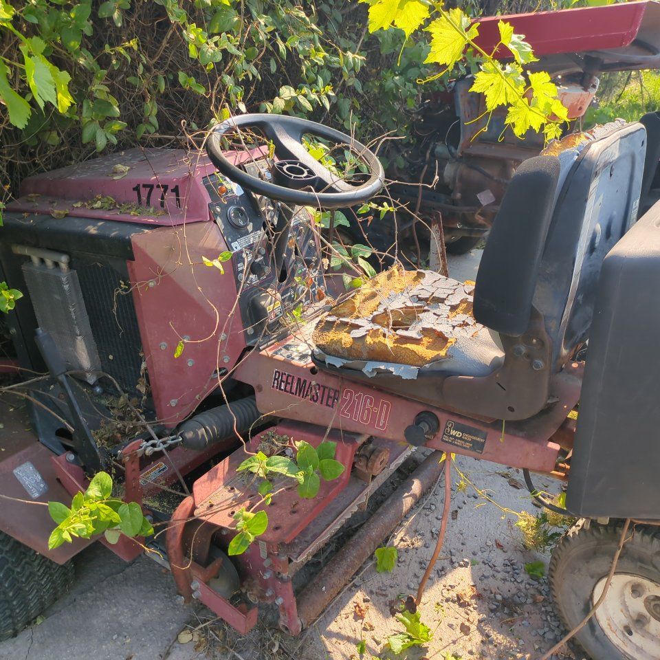 Reelmaster 216d diesel reel mower