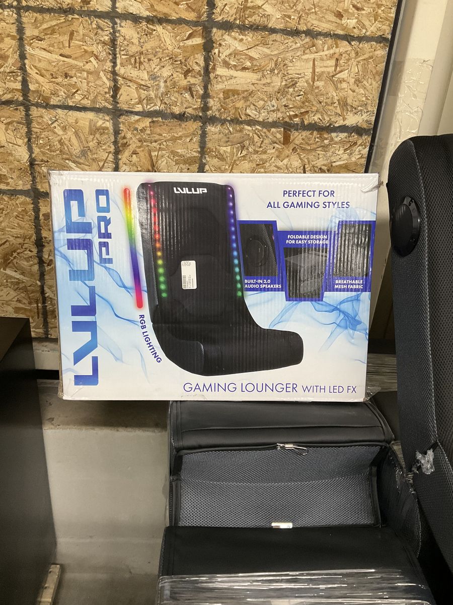 Vivitar Level Up Pro Gaming Chair with LED Lighting