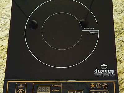 Duxtop Portable Single Burner Countertop Induction Cooktop Black