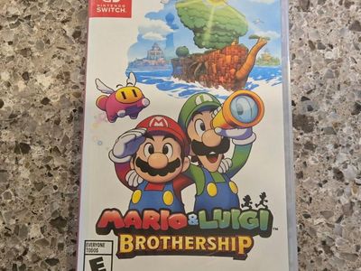 New Unopened Mario & Luigi Brothership for Nintendo Switch! trades considered!~