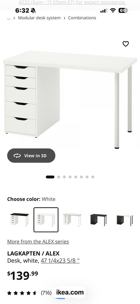 Ikea Desk