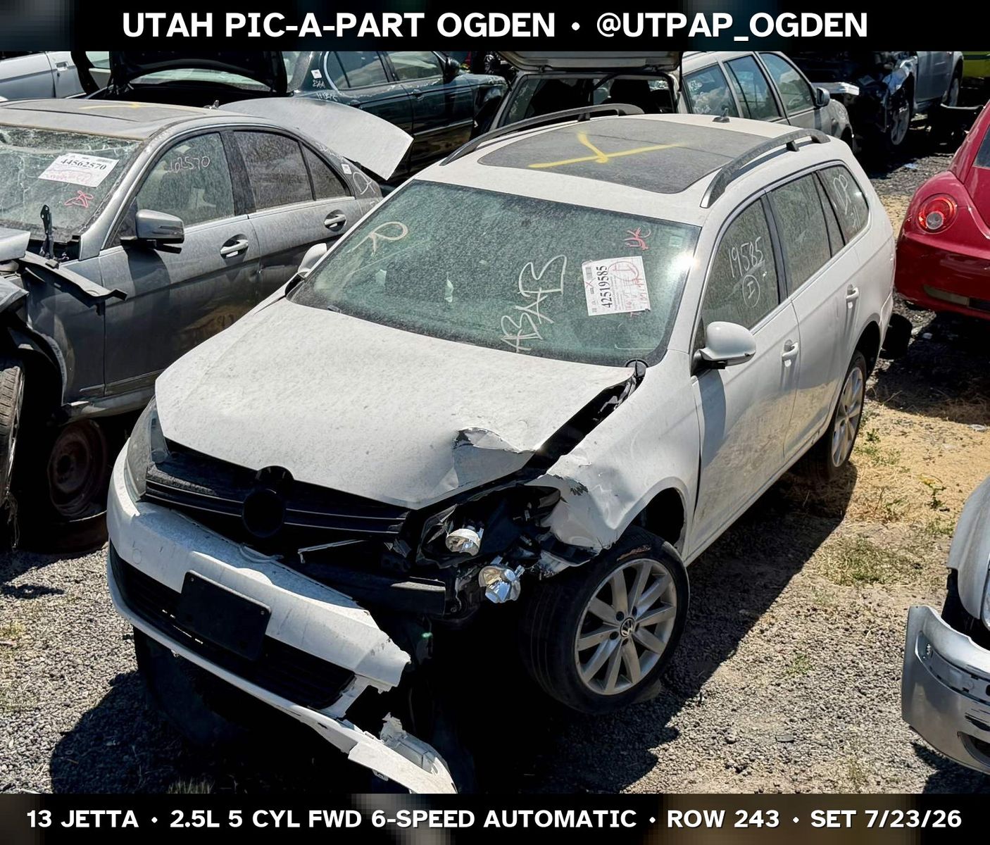 2013 Volkswagen Jetta Mk6 Parts - UTPAP Ogden