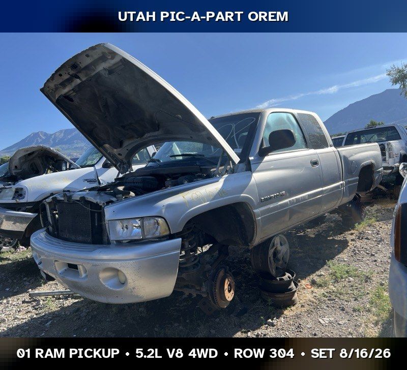 Just In! 2001 Dodge Ram Pickup Parts - UTPAP Orem
