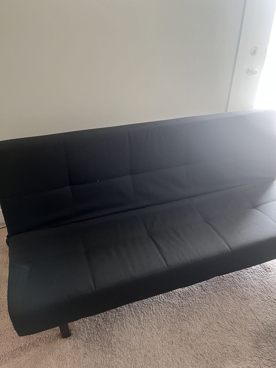 IKEA Black Sofa/Bed - smoke-free/pet-free home