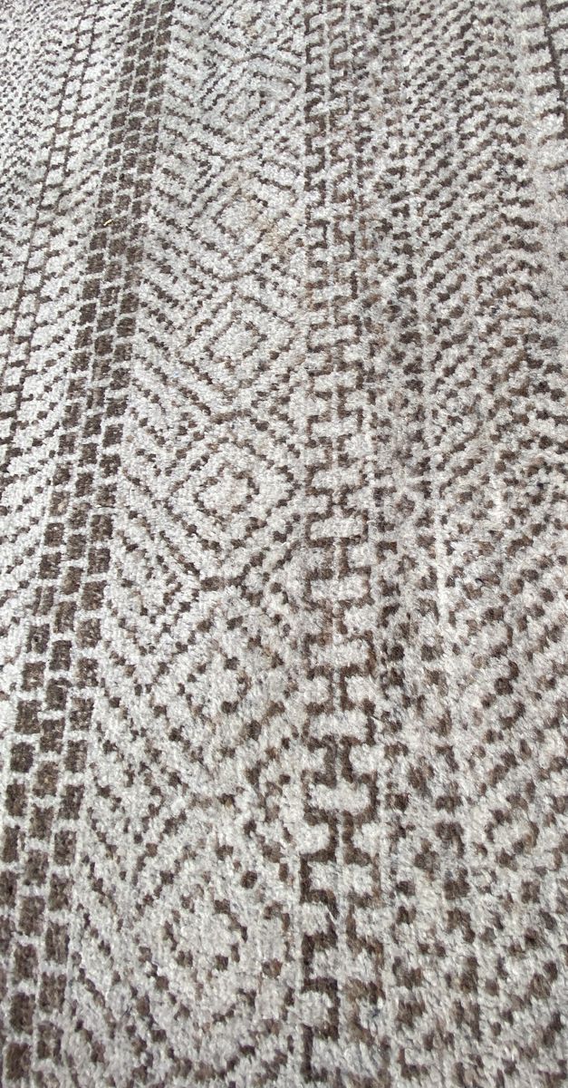 Knot & Co. Atlas Collection Cocoa 9'x12' Handcrafted Wool Rug
