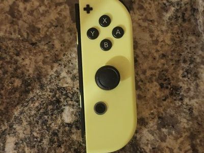 Nintendo Switch Joy-Con (L) Neon Yellow Controller - Authentic Nintendo Left Joy-Con