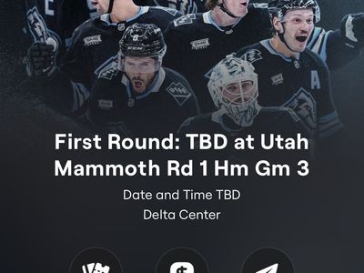 Utah Mammoth Vs Vegas Golden Knights Game 6
