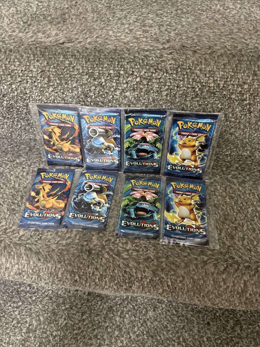 Pokemon XY Evolutions Booster Packs 