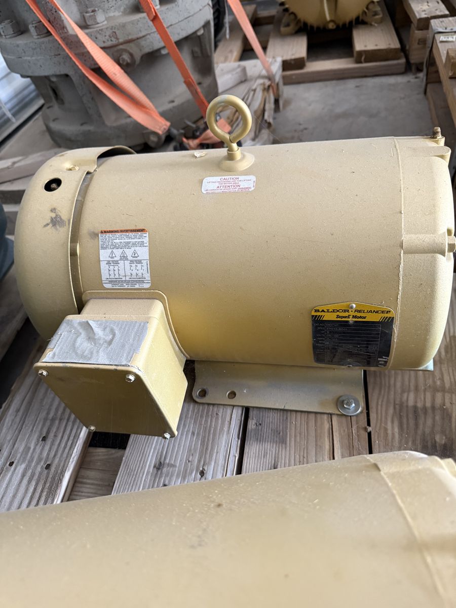 10 HP Baldor-Reliance super E electric motor