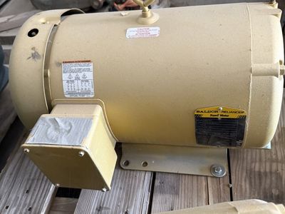 10 HP Baldor-Reliance super E electric motor