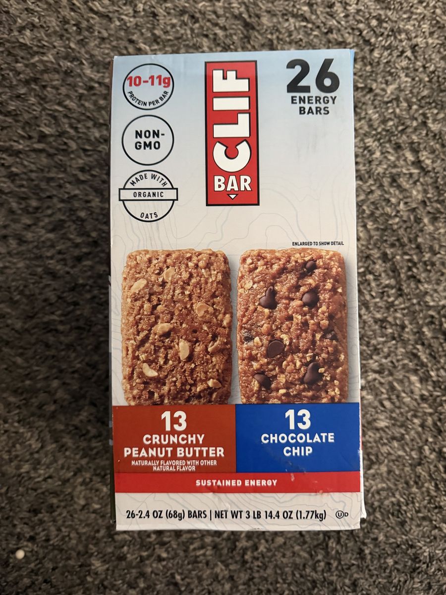 New Box of Clif Bars