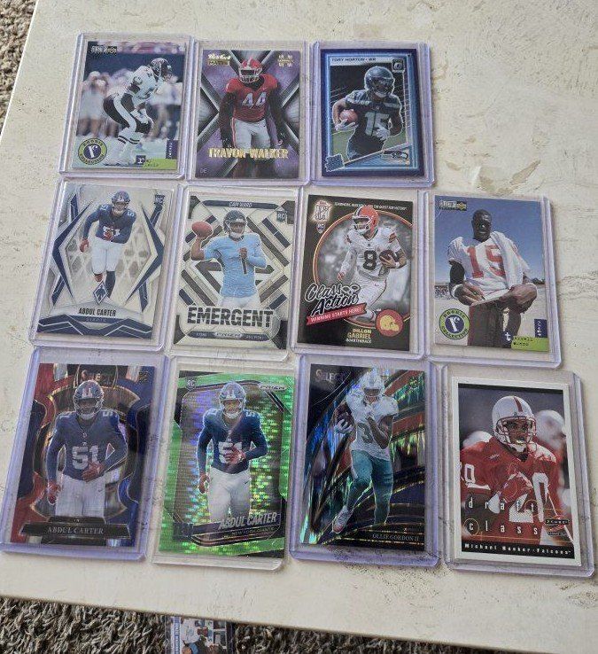 65 card lot rc prizms inserts all near mint condition