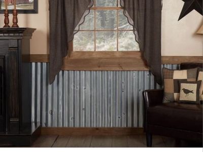 Rustic Prairie Curtain Panels Set of 2