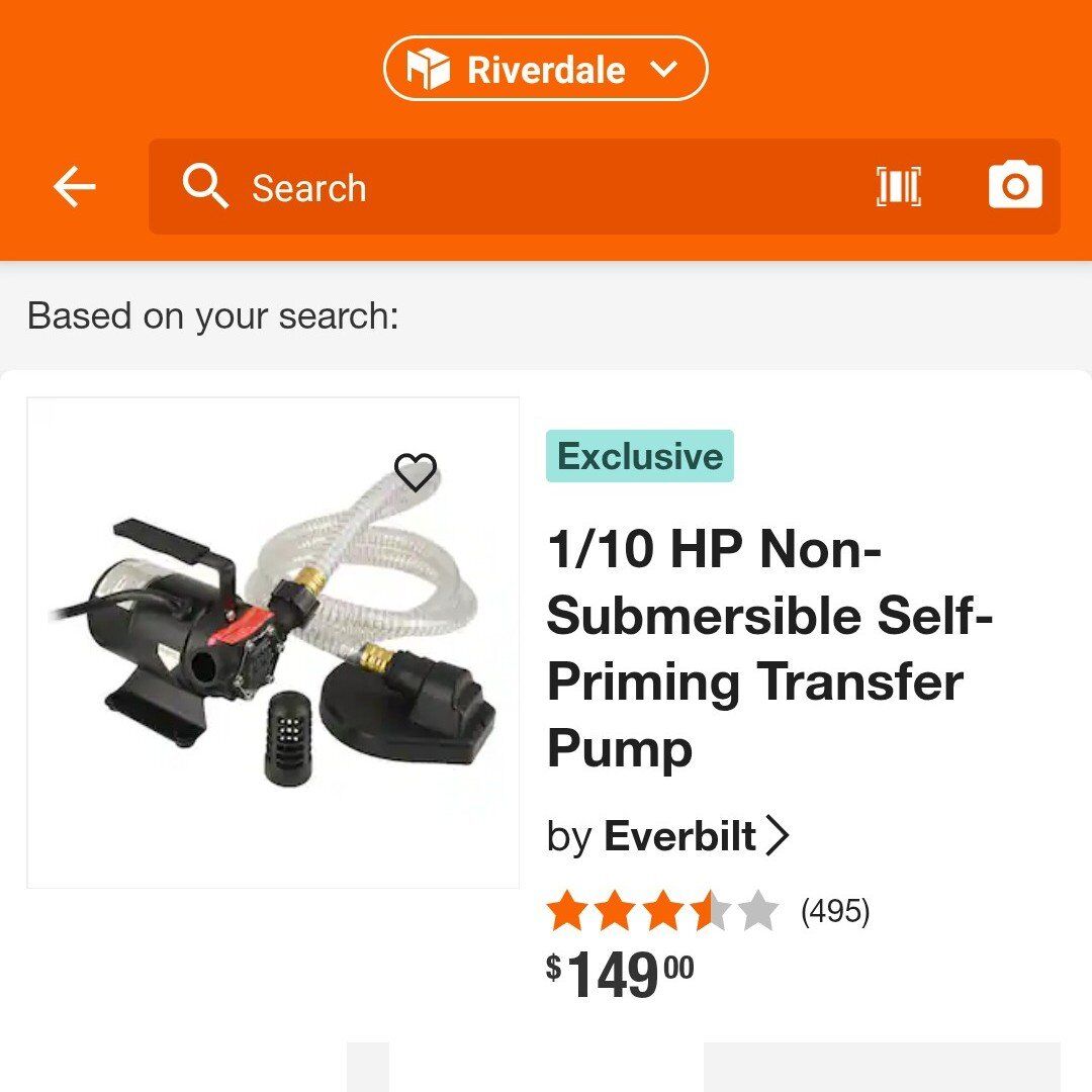 Everbilt Transfer Pump
