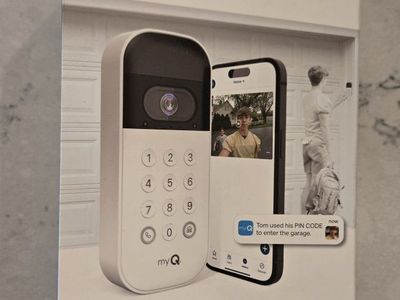 My Q Smart Garage Door Video Keypad