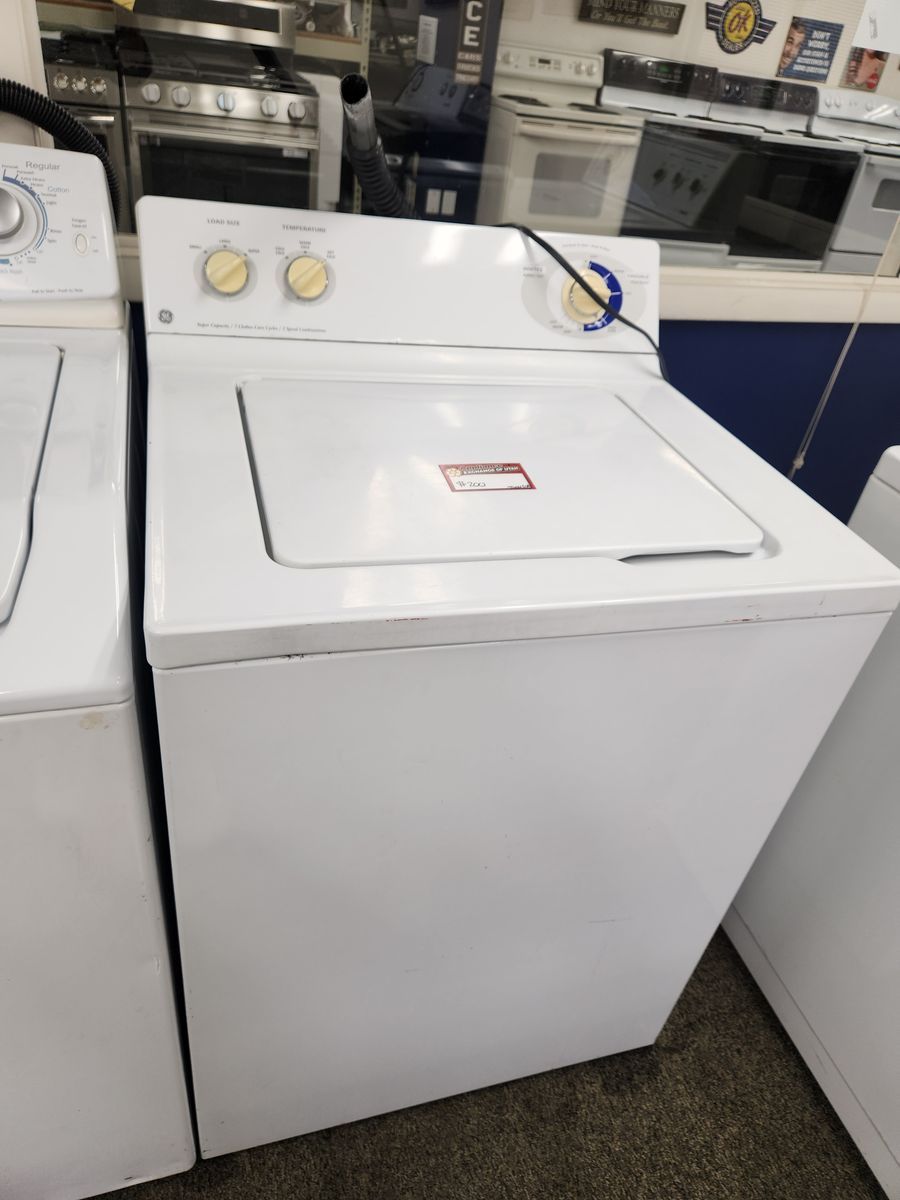 GE Top Load Washing Machine - White Super Capacity Washer