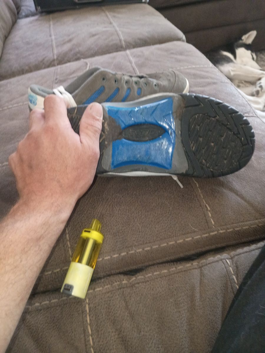 Soap grinding shoes