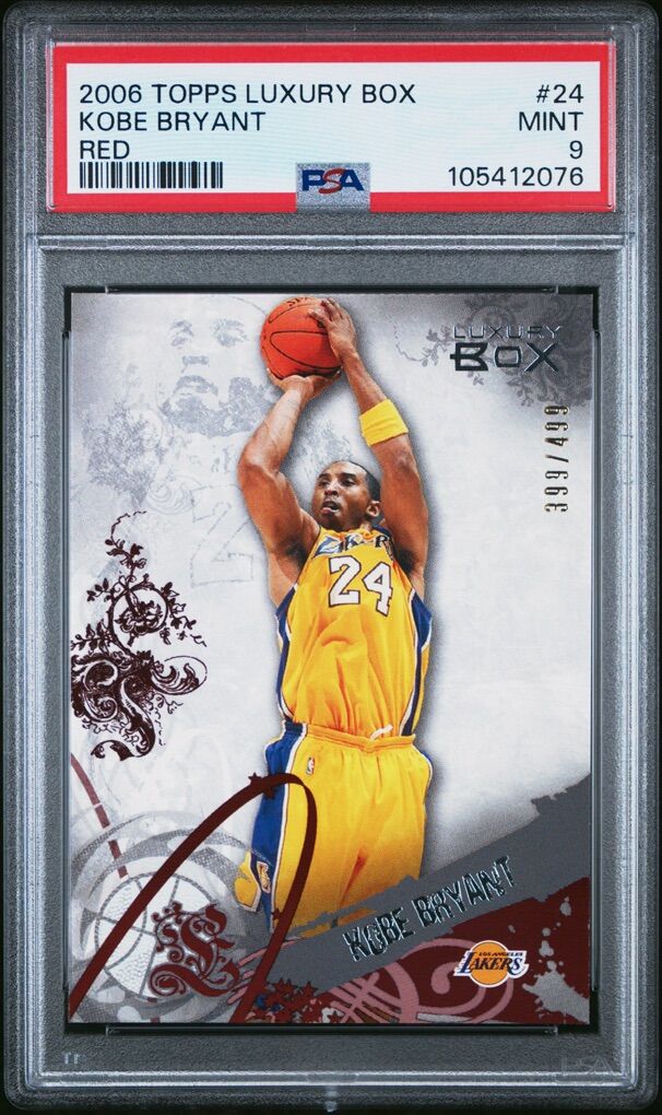 2006 Topps Luxury Box Kobe Bryant Red #24 /499