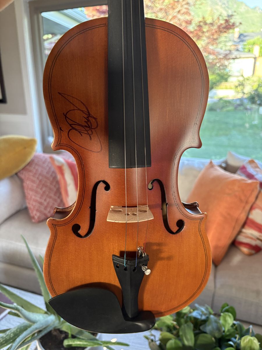 Autographed Charlie Daniels Violin