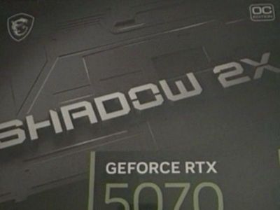 MSI RTX 5070 Shadow 2X OC
